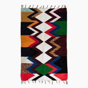 Zig Zag Chenille Rug